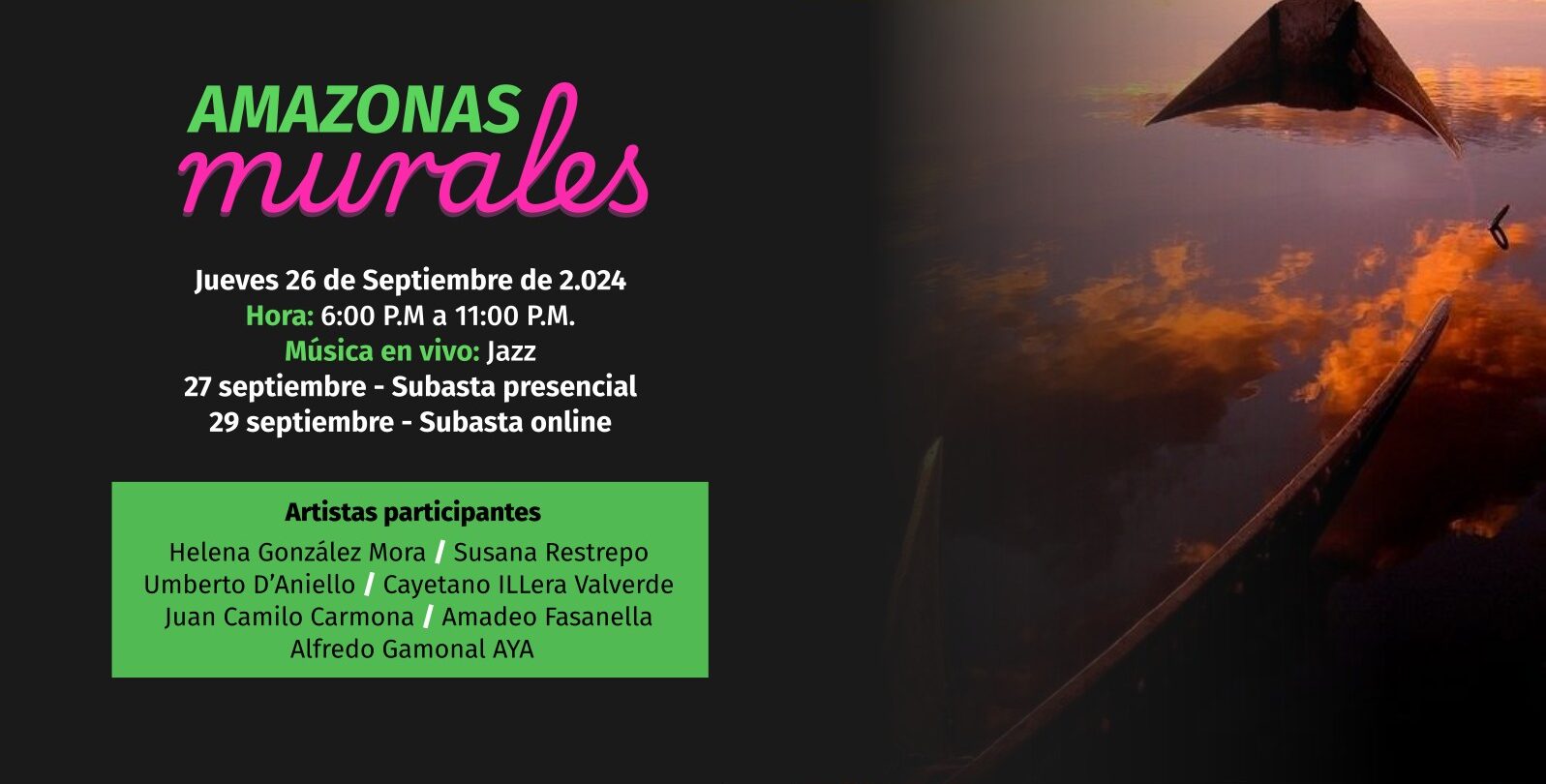 Amazonas murales - exposición de arte