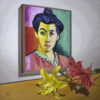 Madamme Matisse con lirios - Daniel Borda
