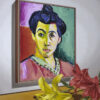 Madamme Matisse con lirios - Daniel Borda