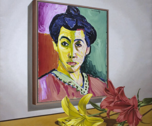 Madamme Matisse con lirios - Daniel Borda
