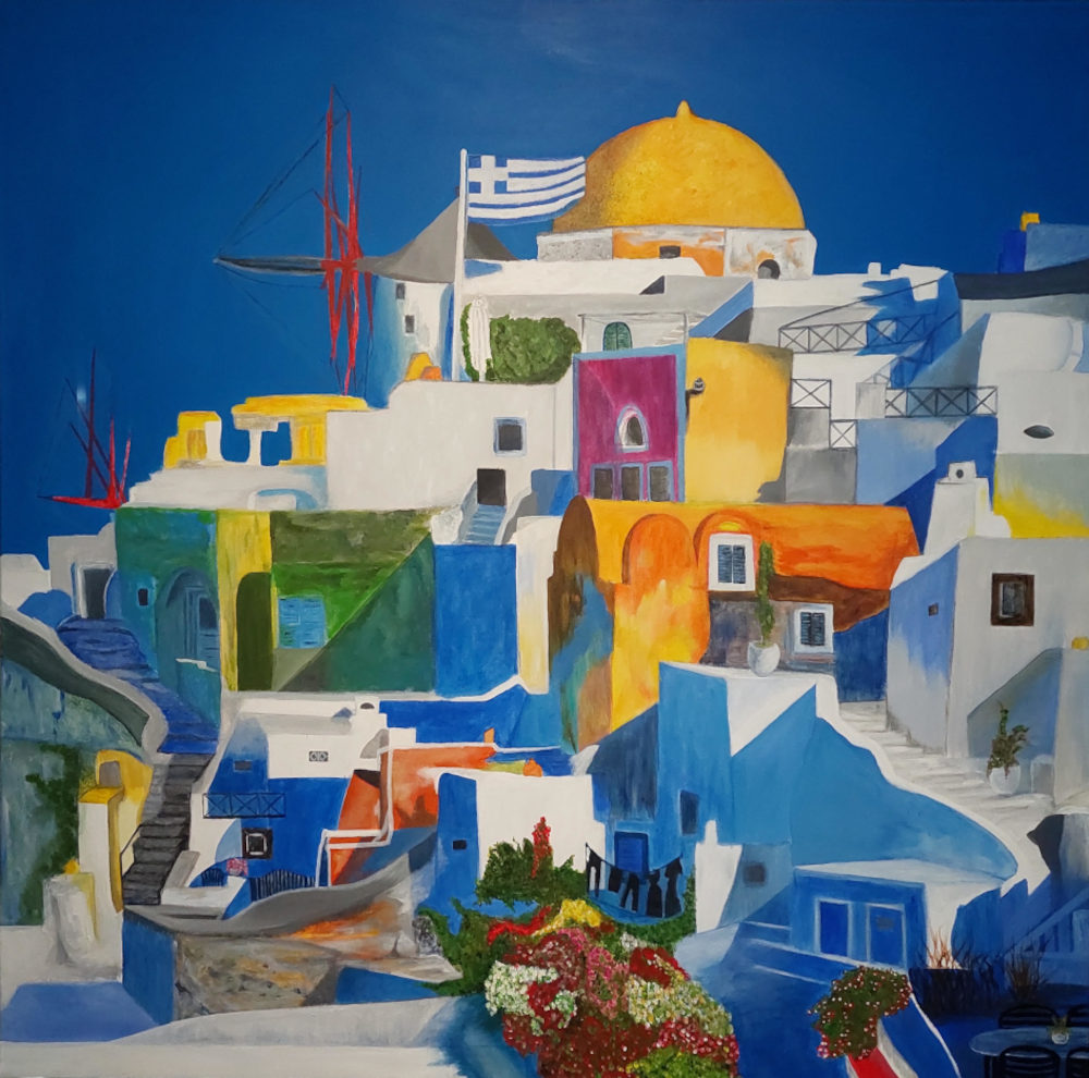 Santorini - Conny Bernhart